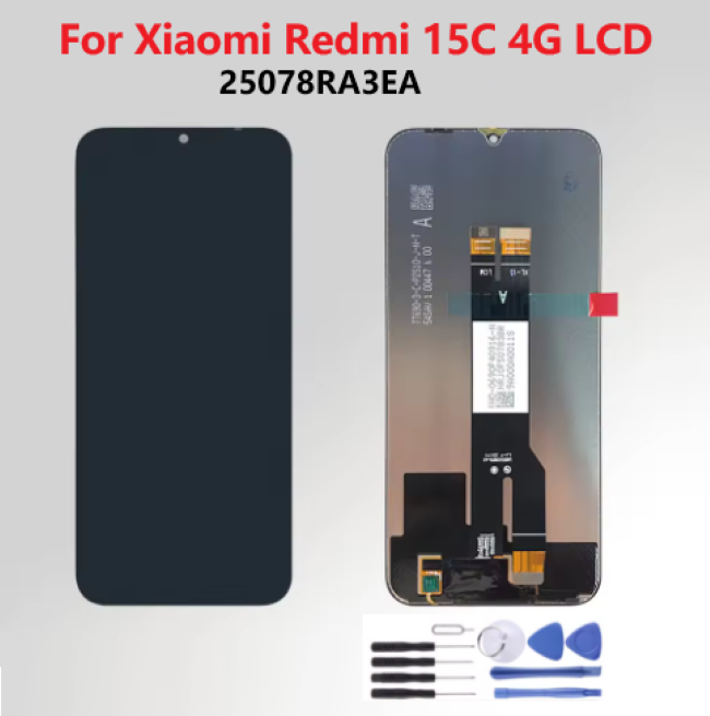 For Xiaomi Redmi 15C 4G 25078RA3EA LCD Display Touch Screen