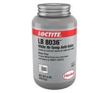 1pc Loctite '34517 High Temperature Anti-Seize Lubricant - 8 oz, Brush Top