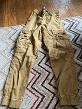 Wrangler Boys Cargo Khaki Pants Jogger Bottoms Size 10