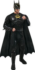 DC The Flash Movie: Batman Deluxe Costume for Adults, Men's XL