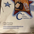 Cross Stitch Kit: Military Mates Heart w/ Rectangle Pendant - Cody Country — photo 6