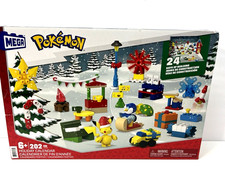 MEGA Pok&eacute;mon Holiday Advent Calendar Set 202 Pieces NEW Sealed Christmas Blocks