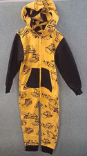 Tipsy Elves Youth Large Size Yellow Caterpillar Authentic CAT Jumpsuit One Piece
