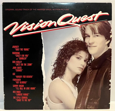 VISION QUEST Movie Soundtrack (1985) - 12'' Vinyl Record LP - EX