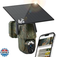 4G LTE Cellular Trail Cameras, Built-in SIM Card No WiFi Needed Trail Cam, 0.