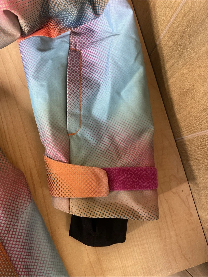 O'Neil Hooded Ski/Snowboard Jacket Size Large Women’s Multi Colored - Image 4 of 4