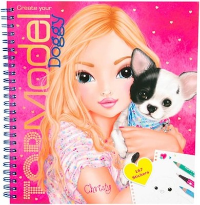 TOPModel Colouring Book