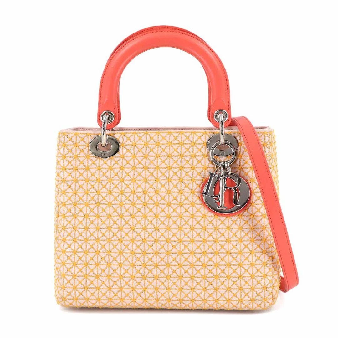 Dior Leather Exterior Orange Bags & Handbags for Women for sale | eBay