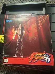 Neo Geo AES The King Of Fighters 96 1996 SNK Rare OOP HTF USA CIB English Tested