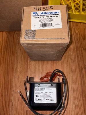 NEW ALLANSON 2741 TYPE 658 BECKETT AFII IGNITION TRANSFORMER  B506