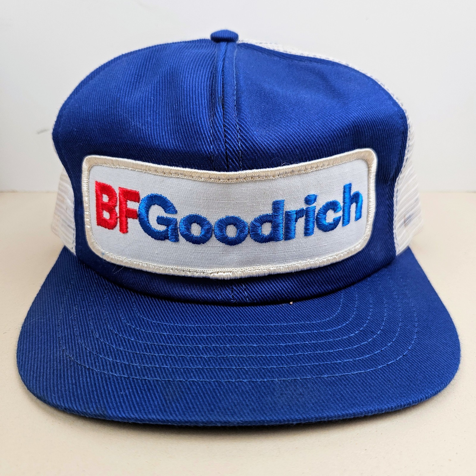 Vintage USA MADE Swingster BF Goodrich Patch Trucker Hat Snapback Cap