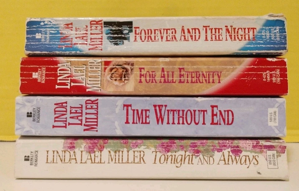 Linda Lael Miller, complete Tremayne Vampires series 4 Vintage paperback novels. - Image 2 of 4