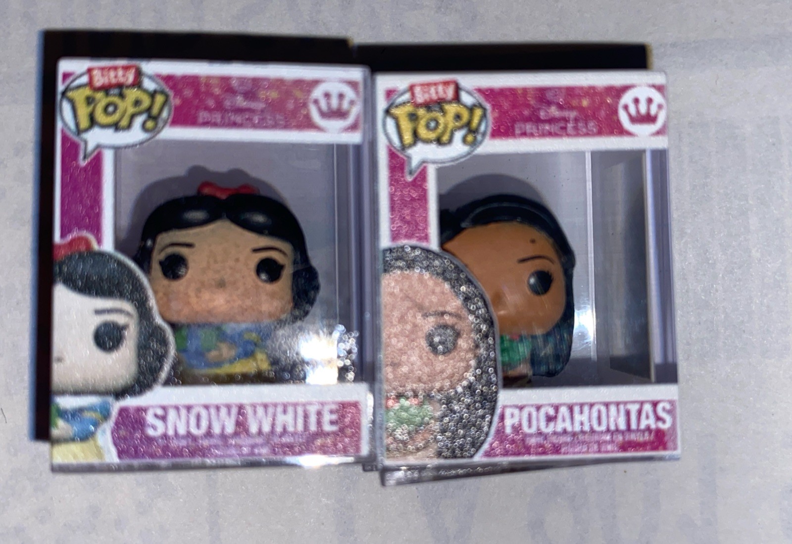 Funko Bitty Pop Disney Princess Special Edition  Snow White & Pocahontas