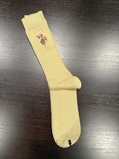 Vintage Polo Ralph Lauren Polo Men's Socks Tan Big Logo 10-13