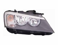 Scheinwerfer Rechts BMW X3 F25 2010-2014 MIT Schwarzem Rahmen
