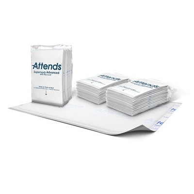 Attends  Supersorb Advanced Premium Underpad, 30 x 36 Inches
