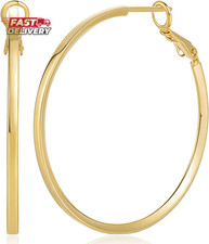 14K Gold Hoop Earrings for Women 14K Gold Earrings for Women Hoop Earring for Wo