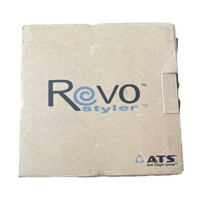 New VTG REVO Styler Cordless Rotating HairBrush Anti-Tangler System