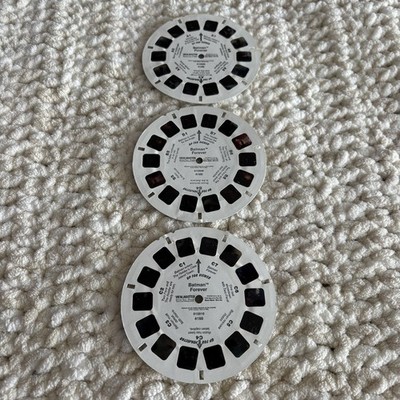 VTG View Master View Stereo Reels 4160 Batman Forever 3 Piece Set