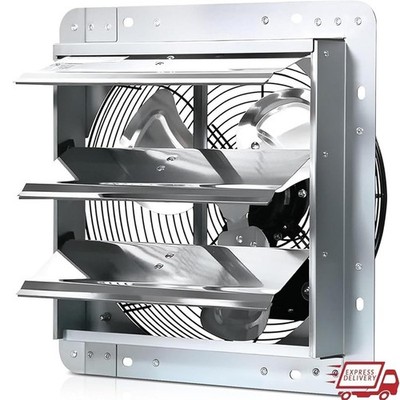High Performance 12 Inch Exhaust Fan Greenhouse Attic Workshop Ventilation New