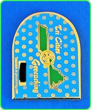 Geocoin Tri-Cities Geocachers Tri-Cities Geocaching Unactivated Polished Gold