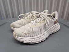 Women's HOKA Arahi 7 Running Shoes "White/Rose Rold" Sz. 7
