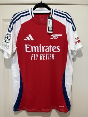 Bukayo Saka #7 Mens MEDIUM Adidas Arsenal Home UCL Jersey | eBay