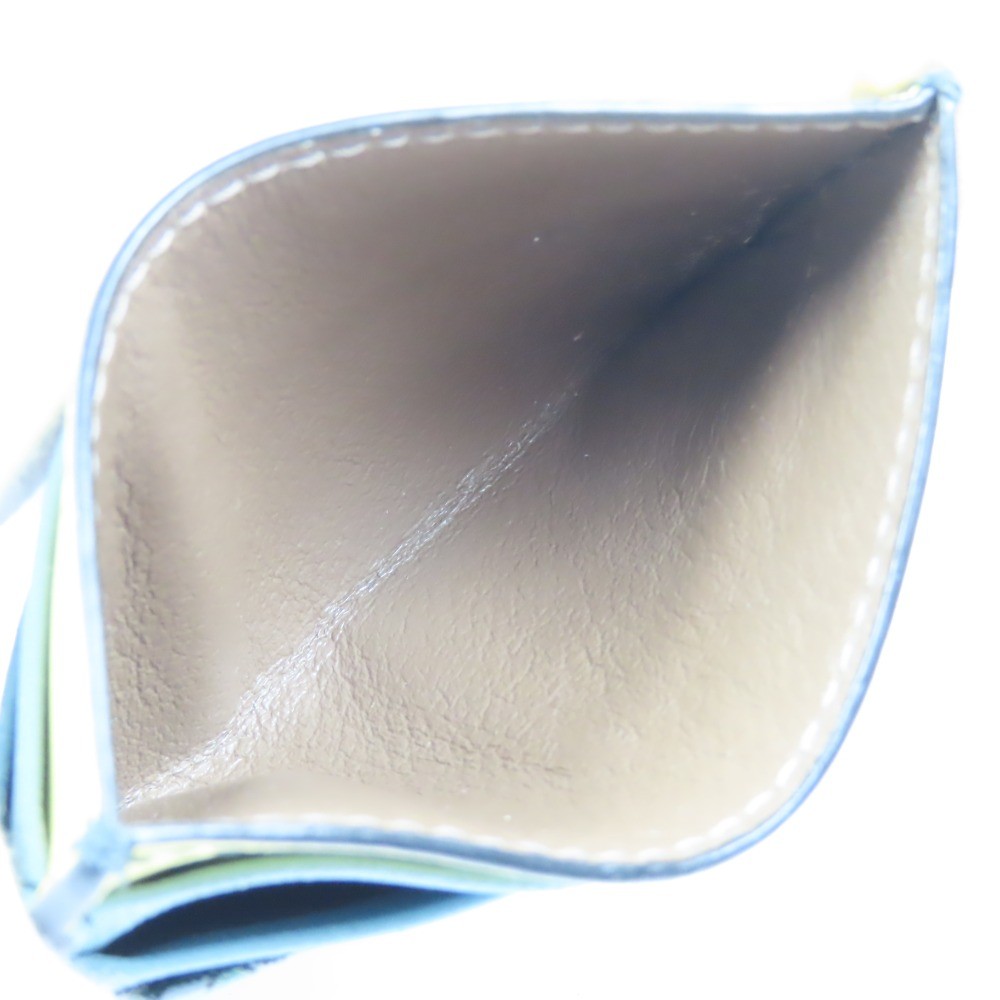 BOTTEGAVENETA  IC Chip Butterfly Card Case Card Case blue Italy Calfskin 101775 thumbnail 10