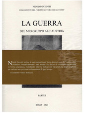 La guerra del mio gruppo all'Austria - Gavotti ww1 Grappa Carso