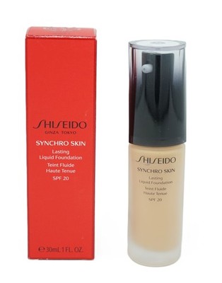 Shiseido Ginza Tokyo Sychro Skin Lasting Foundation SPF20  neutral 4
