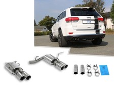 Fox RE-LI Sportauspuff Jeep Grand Cherokee WK2 5.7l je 2x90mm doppelwandig