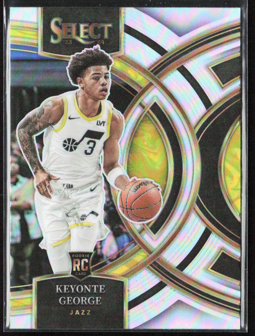 2023-24 Panini Select Keyonte George Premier Level Silver Prizm Rookie RC