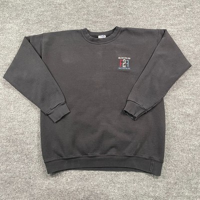 Vintage 2001 Billy-Joel & Elton-John Face-To-Face Sweatshirt XL 23x28 Black