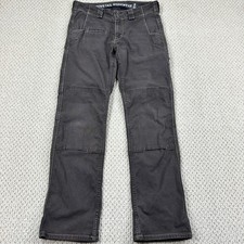 Dovetail Workwear Pants Womens 8/32 Brown Day Construct Double Knee Discolored