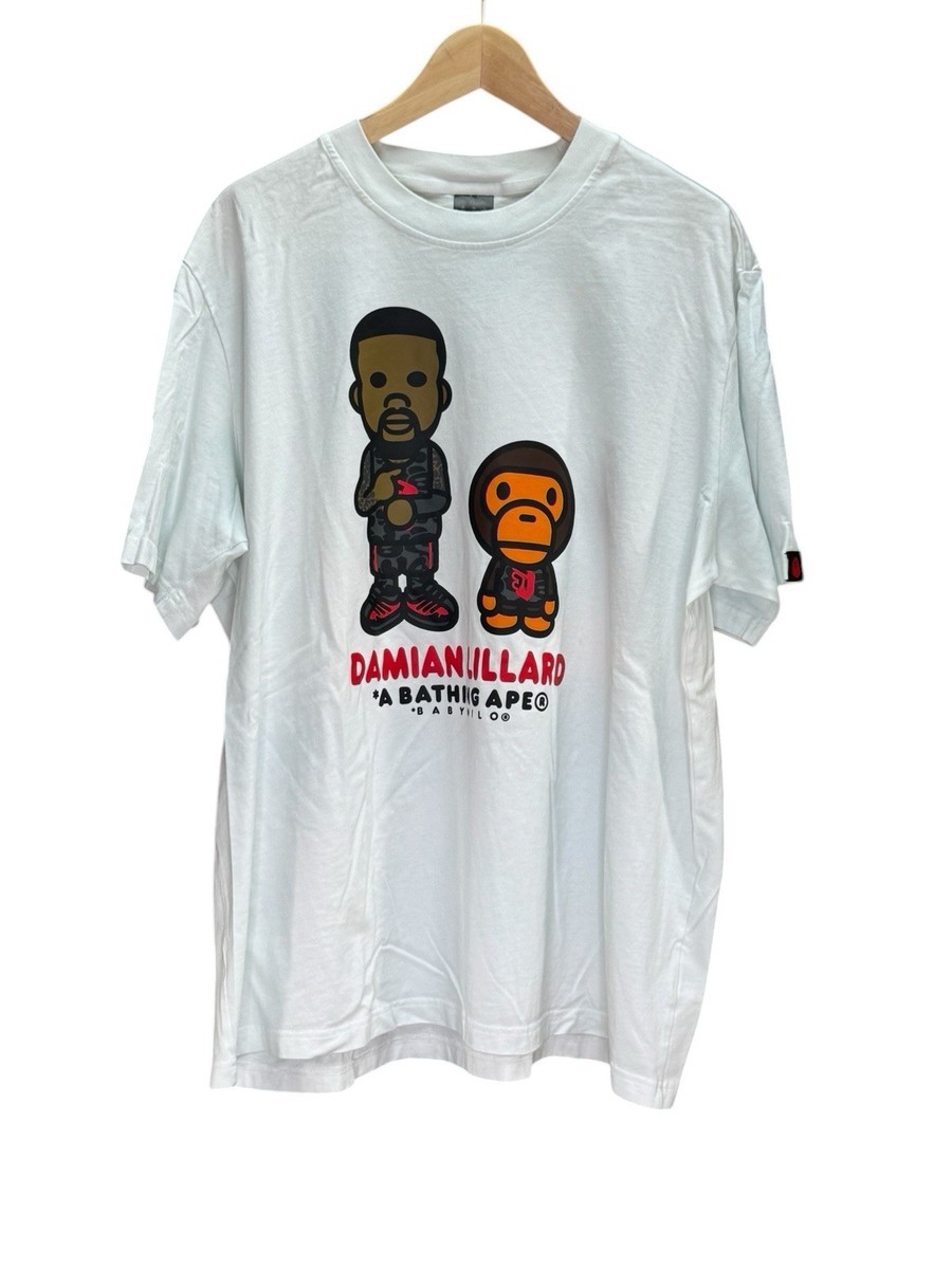 Adidas Bape X Dame 9 Baby Milo - Damian Lillard & The Baby Milo T