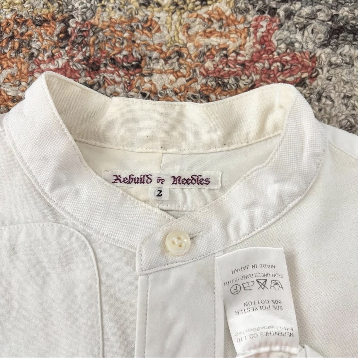 Rebuild By Needles Reconstructed Patchwork Mandar… - image 3