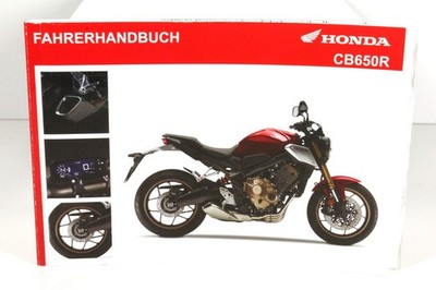 HONDA CB650R Betriebsanleitung Fahrer-Handbuch Modell 2021-