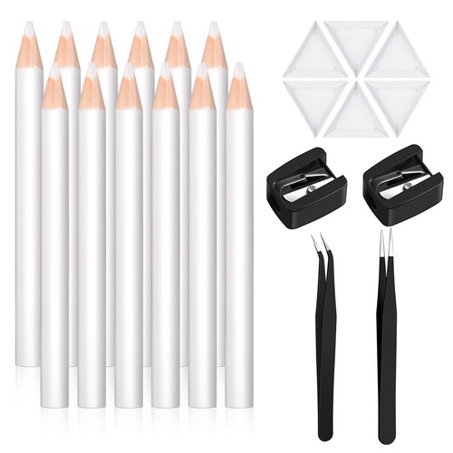 Maitys 22 Pieces Wax Rhinestone Picker Pencil Wax Pencil Set for Rhinestones ...