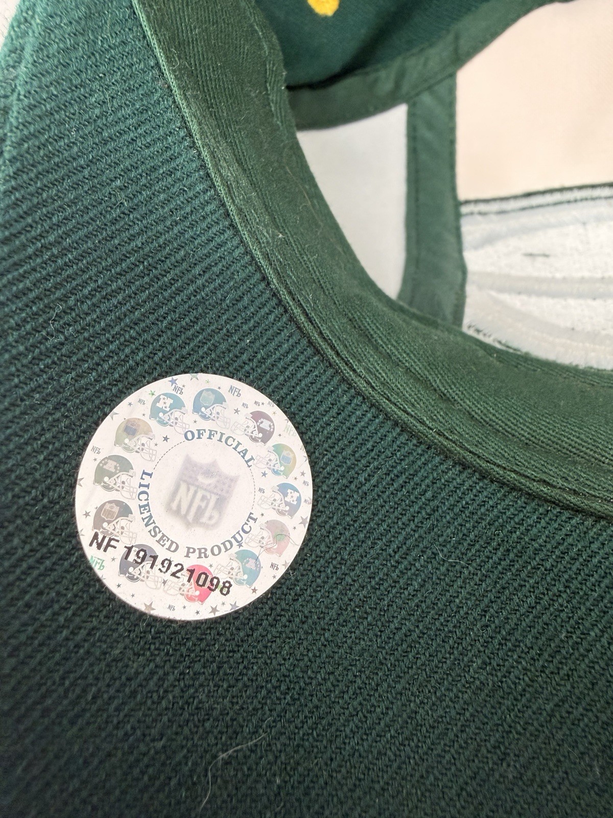 Vintage Green Bay Packers NFL Reebok Football 90s Strapback Hat Cap thumbnail 8