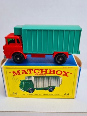 MATCHBOX LESNEY 44 C REFRIGERATOR TRUCK, Typ E Box 1967-69 Top Zustand 