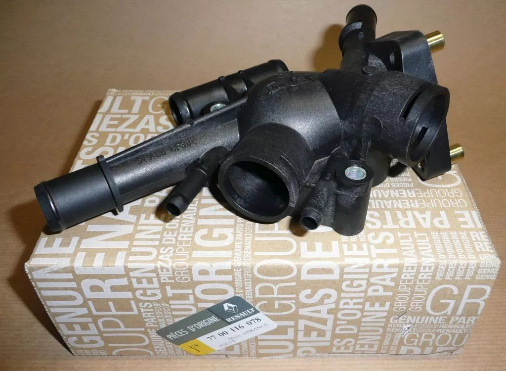 Boîtier thermostat Renault Megane 1.8 résout les fuites de liquide 7700116078