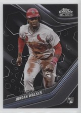 2023 Topps Chrome Black Jordan Walker #65 14mg