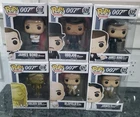 Pop Movies 007 Funko Pops James Bond Set 518, 519, 520, 521, 522, 523