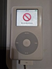 Ipod 4th Generation Photo 30GB Faulty READ DESCRIPTION (No Click Sound)