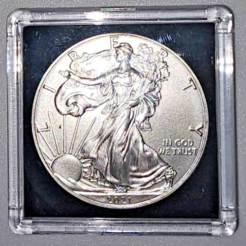 2021 American Silver Eagle, 1 oz, UNC MS, 0.999 Silver Free Shipping -7