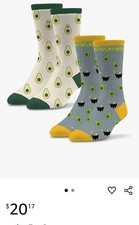 Socktastic Avocado Novelty Socks 2 Pair