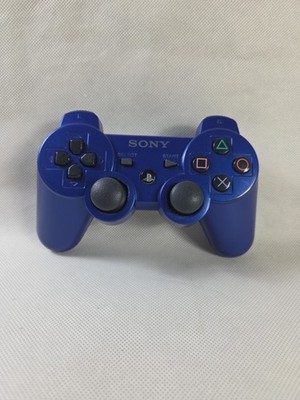 Genuine OEM Sony PlayStation 3 PS3 Blue DualShock 3 Controller SixAxis Authentic