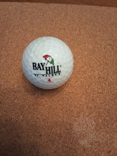 BAYHILL BY PALMER TITANIUM GOLF BALL (ARNOLD PALMER,BAYHILL CLUB,FLORIDA,USA)