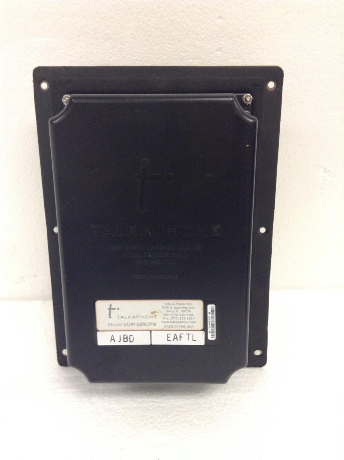 Talk-A-Phone VOIP 500 Series 500CPM IP Call Station w/ Handset, Emergency Phone