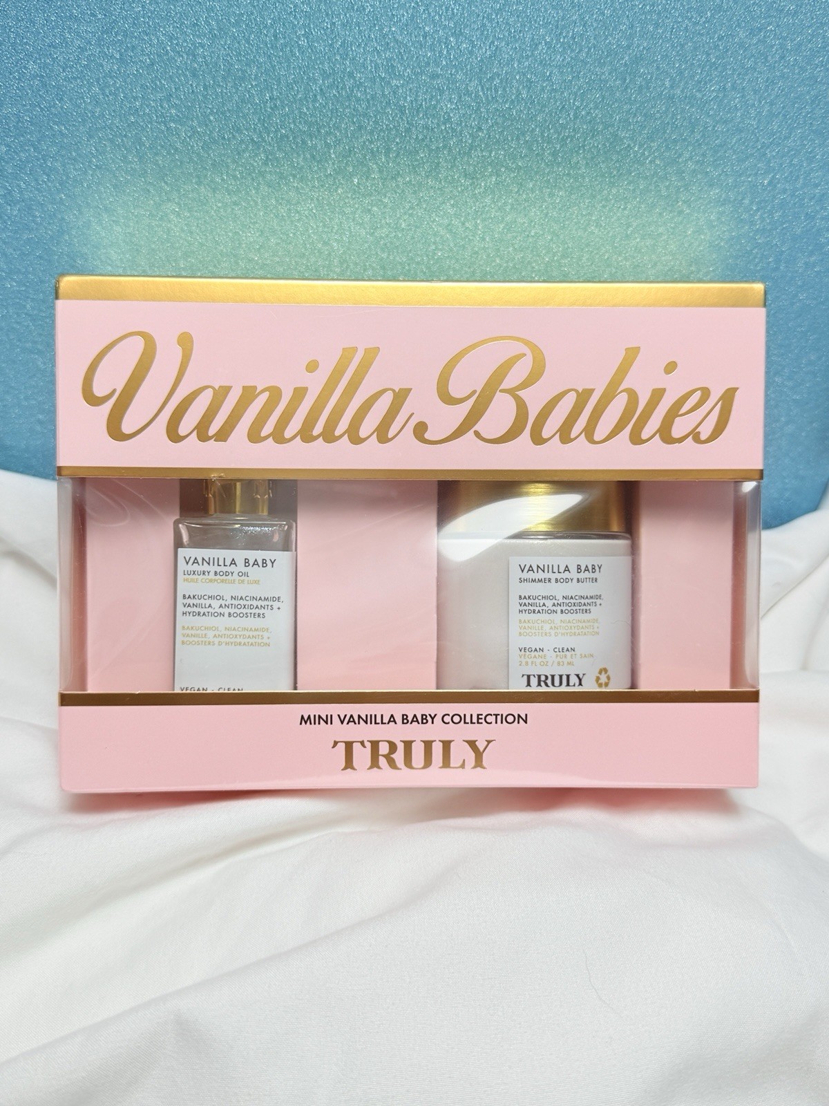 TRULY VANILLA BABIES Mini Vanilla Baby Collection Gift Set - New In package-image